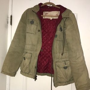 Abercrombie & Fitch Green Jacket